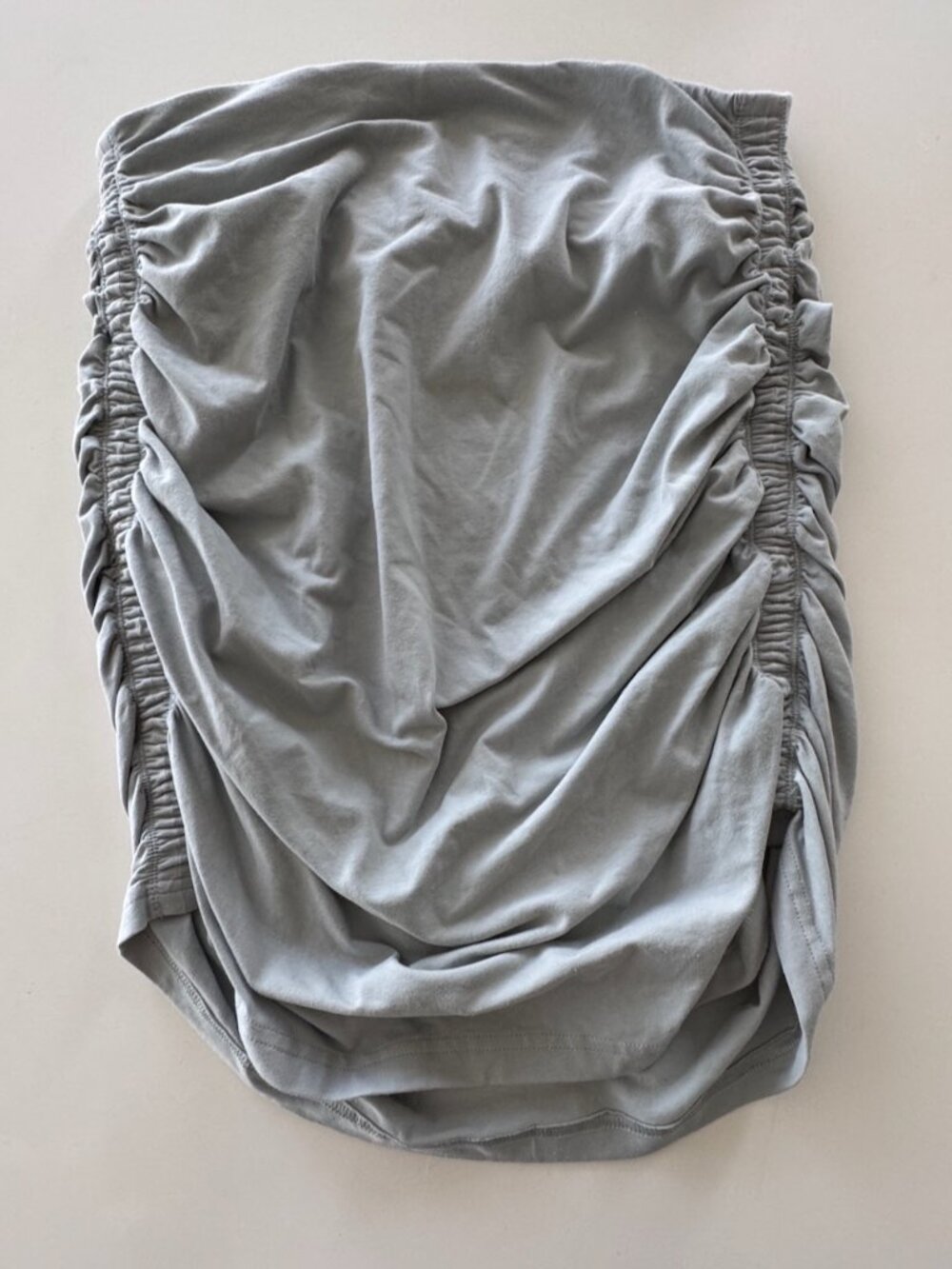 Aritzia TNA Chill Malibu Skirt Light Grey Large